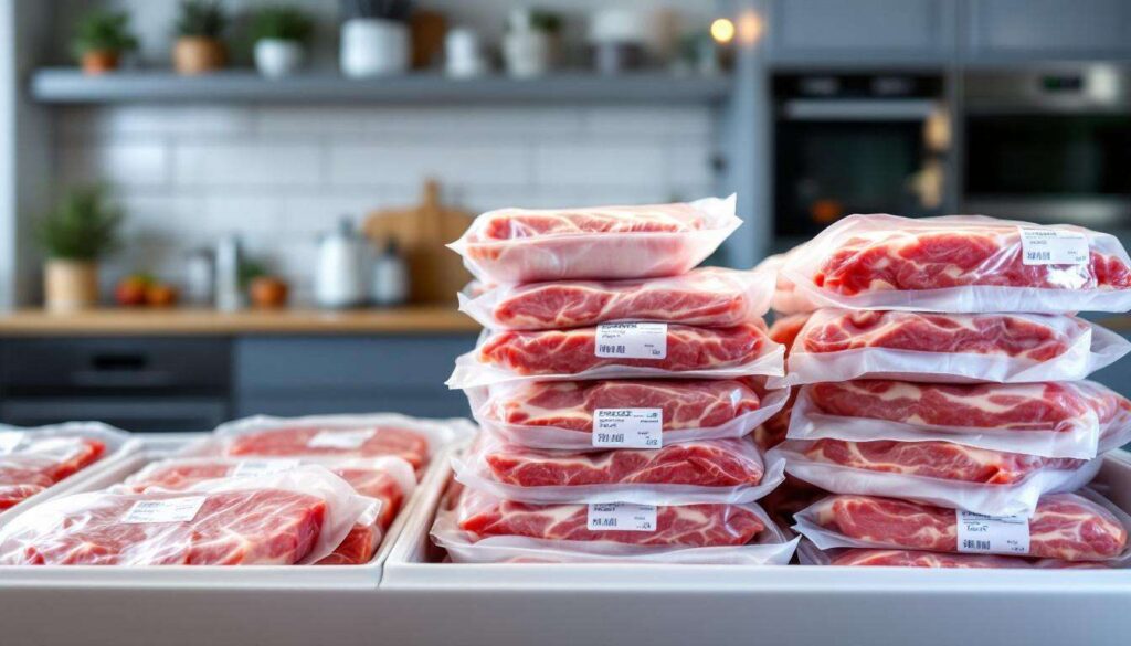 Conservare la carne congelata: il tempo massimo sicuro secondo il Ministero della Salute
