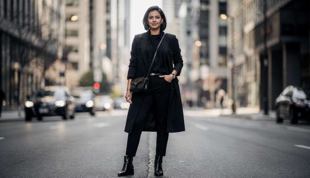 Vestirsi sempre di nero: una psicologa spiega il significato nascosto di questa scelta