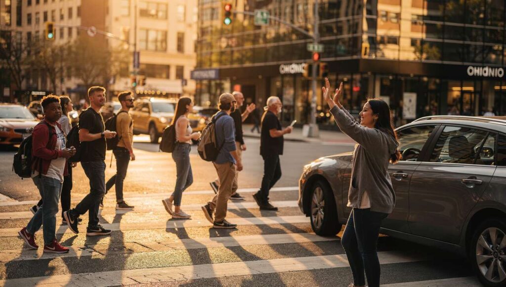 Secondo la psicologia, chi ringrazia gli automobilisti con un gesto ha questi tratti di personalità