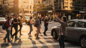 Secondo la psicologia, chi ringrazia gli automobilisti con un gesto ha questi tratti di personalità