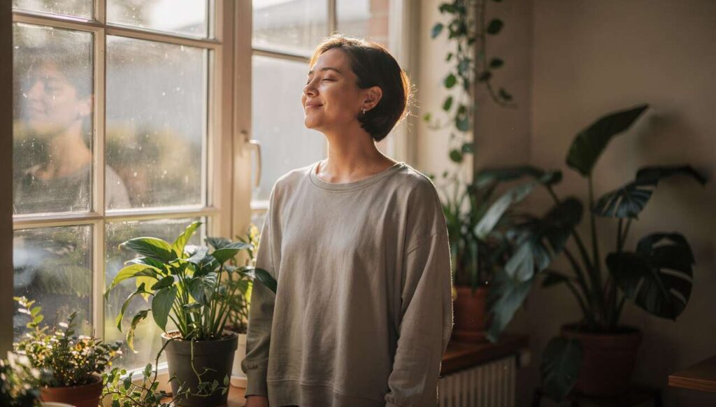 Secondo la psicologia positiva, le 9 frasi che le persone serene ripetono ogni mattina